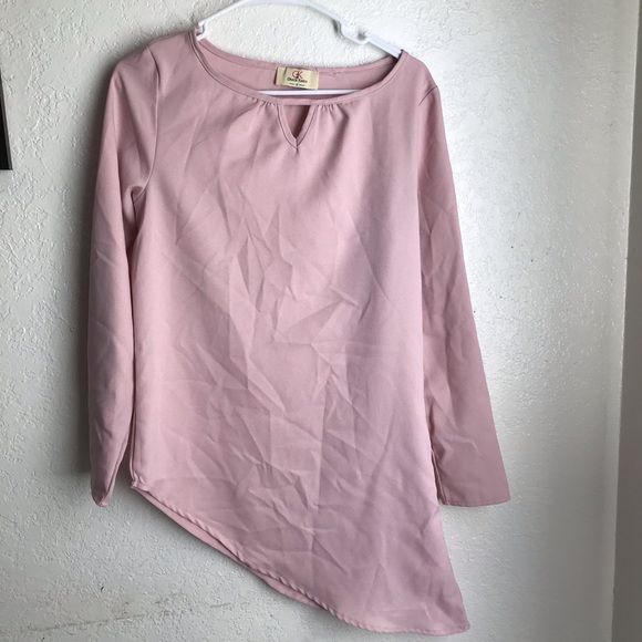 Grace Karin Tops - GRACE KARIN Long Sleeve  Asymmetrical Shirt Sz S